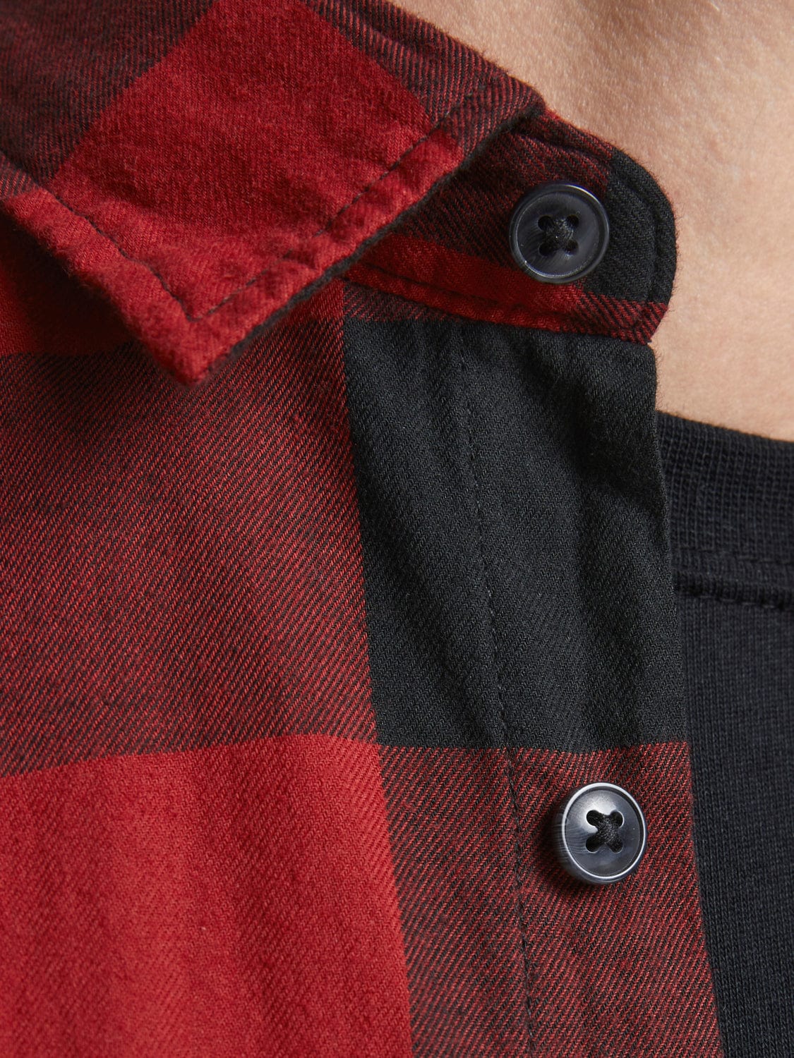 Camisa de cuadros roja -GINGHAM
